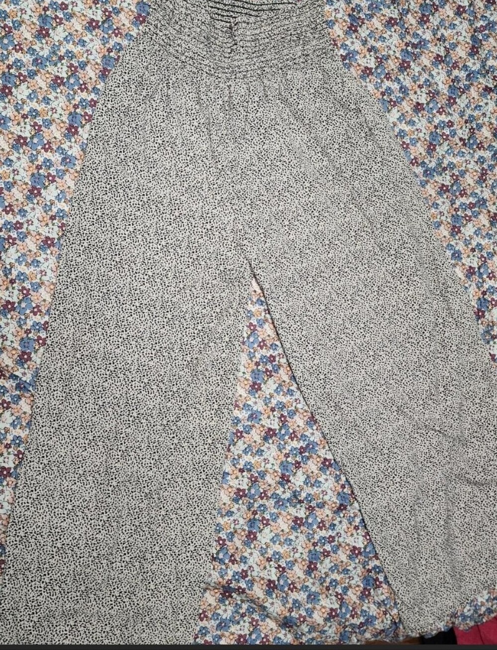 Sienna Sky Black & White Printed Maxi Pants